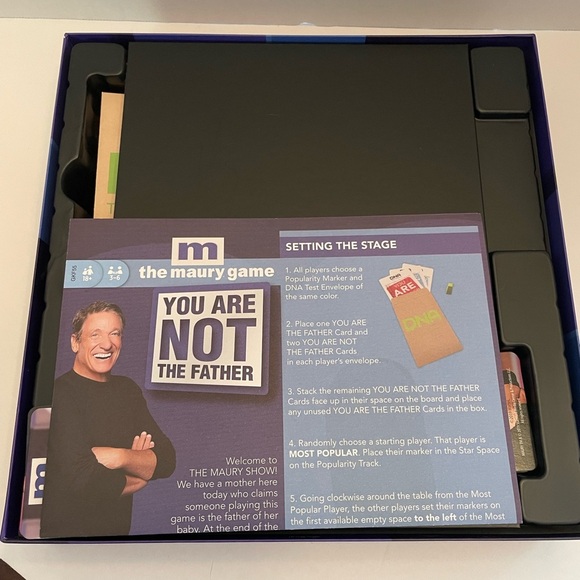 The MAURY POVICH Game: You Are Not The Father MINT/COMPLETE - Picture 3 of 5